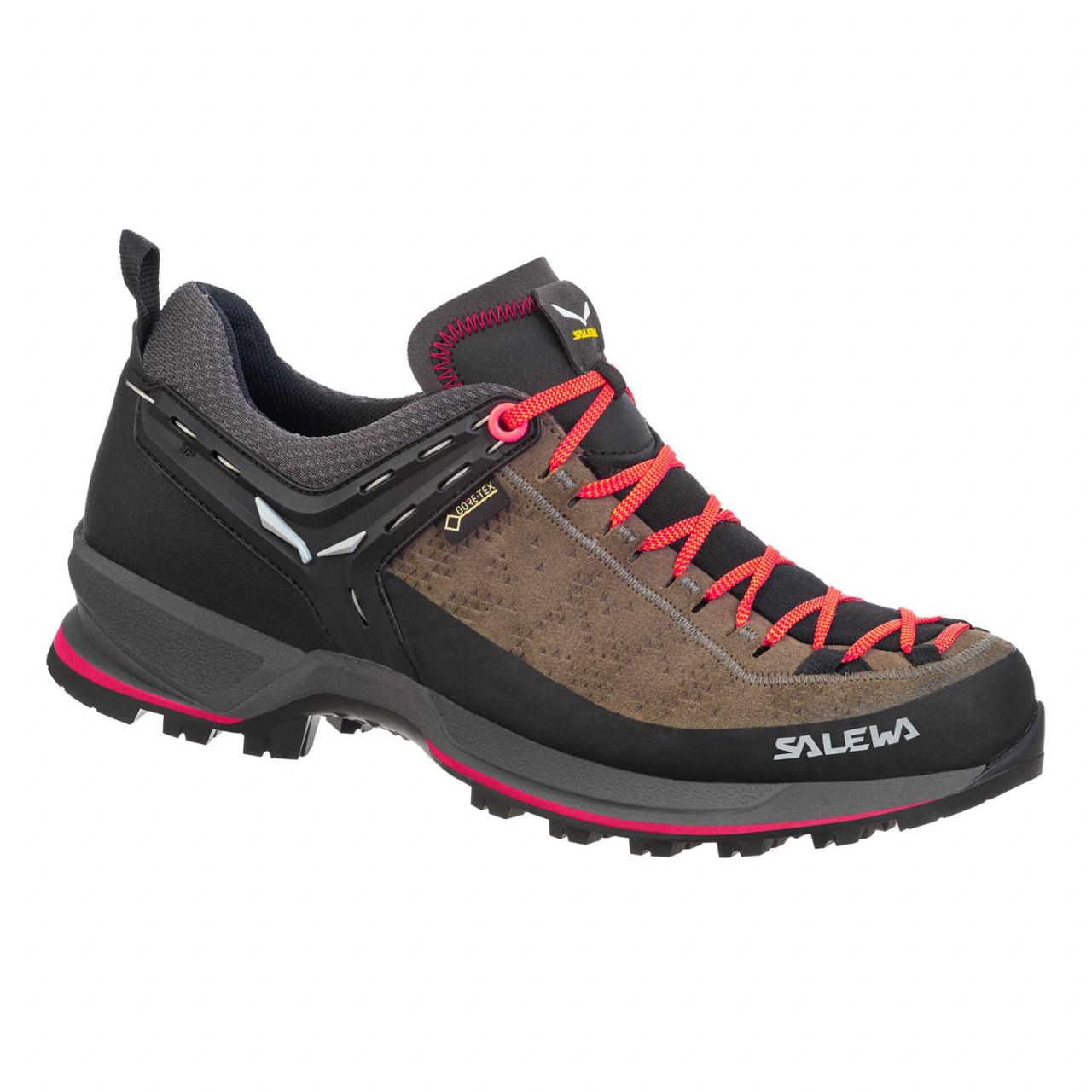 Salewa Women's Mountain Trainer 2 GORE-TEX® Hiking Shoes Brown/Coral URV-857260